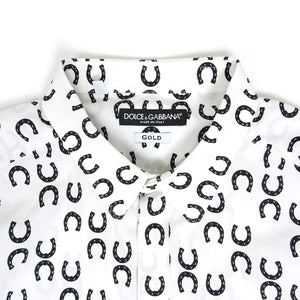 Dolce & Gabbana Horseshoe Shirt Size 42