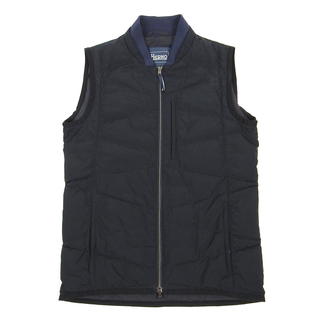 Herno Quilted Down Vest Size 48