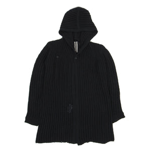 Rick Owens Cyclop S/S’16 Loose Knit Hooded Cardigan Size XL