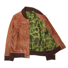 Load image into Gallery viewer, Sophnet Leather Bomber Size Large
