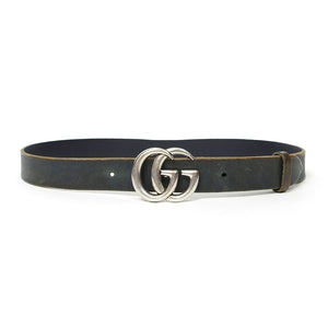 Gucci GG Leather Belt Size 90