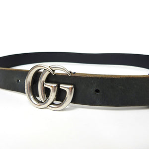 Gucci GG Leather Belt Size 90