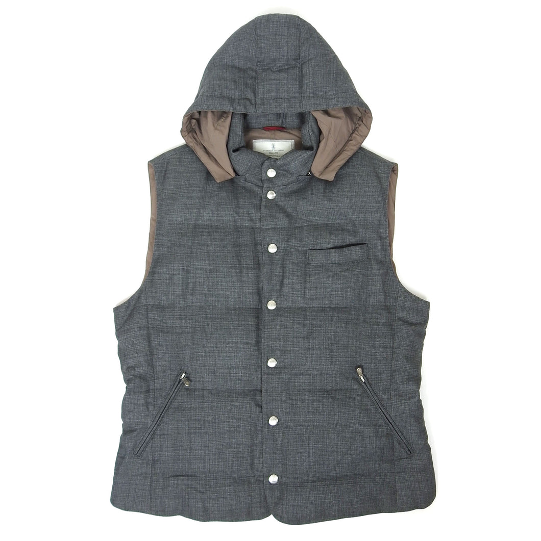 Brunello Cucinelli Down Vest Size