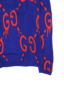 Gucci Ghost Knit Sweater Size Medium