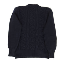 Load image into Gallery viewer, Inis Meain Merino Wool/Cashmere Cableknit Sweater Size Small
