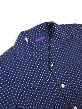 Load image into Gallery viewer, Ralph Lauren Purple Label SS Polka Dot shirt Size Small
