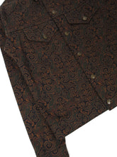 Load image into Gallery viewer, Aime Leon Dore Paisley Twill Trucker Jacket Size Medium
