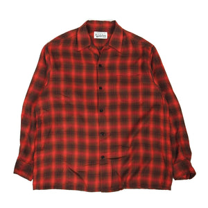 Wacko Maria Camp Collar Flannel Size XL