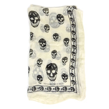 Load image into Gallery viewer, Alexander McQueen Skull Scarf
