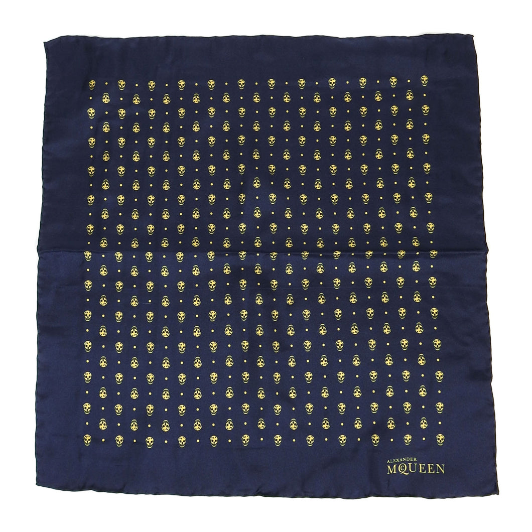 Alexander McQueen Silk Pocket Square