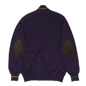 Etro Wool 1/4 Zip Sweater Size Large