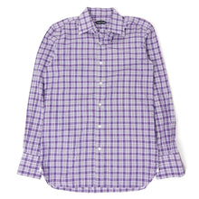 Load image into Gallery viewer, Tom Ford Check Button Up Size 38
