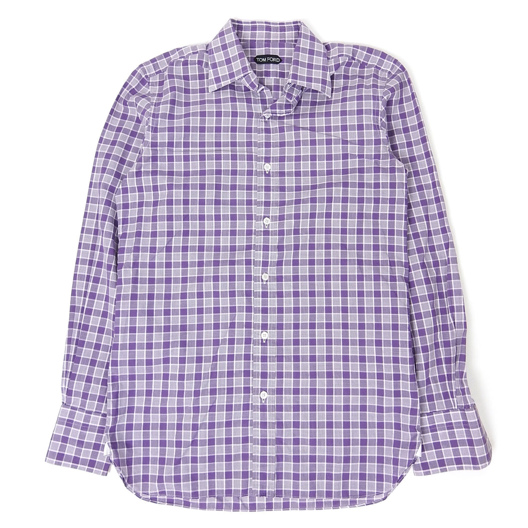 Tom Ford Check Button Up Size 38