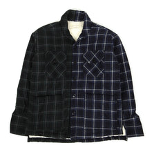 Load image into Gallery viewer, Greg Lauren Plaid Sherpa Jacket Size 1
