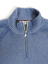 Load image into Gallery viewer, Brunello Cucinelli Cashmere 1/4 Zip Size 54
