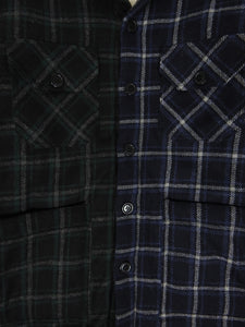 Greg Lauren Plaid Sherpa Jacket Size 1