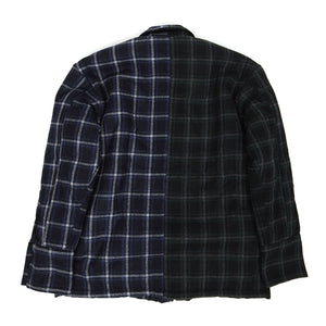 Greg Lauren Plaid Sherpa Jacket Size 1