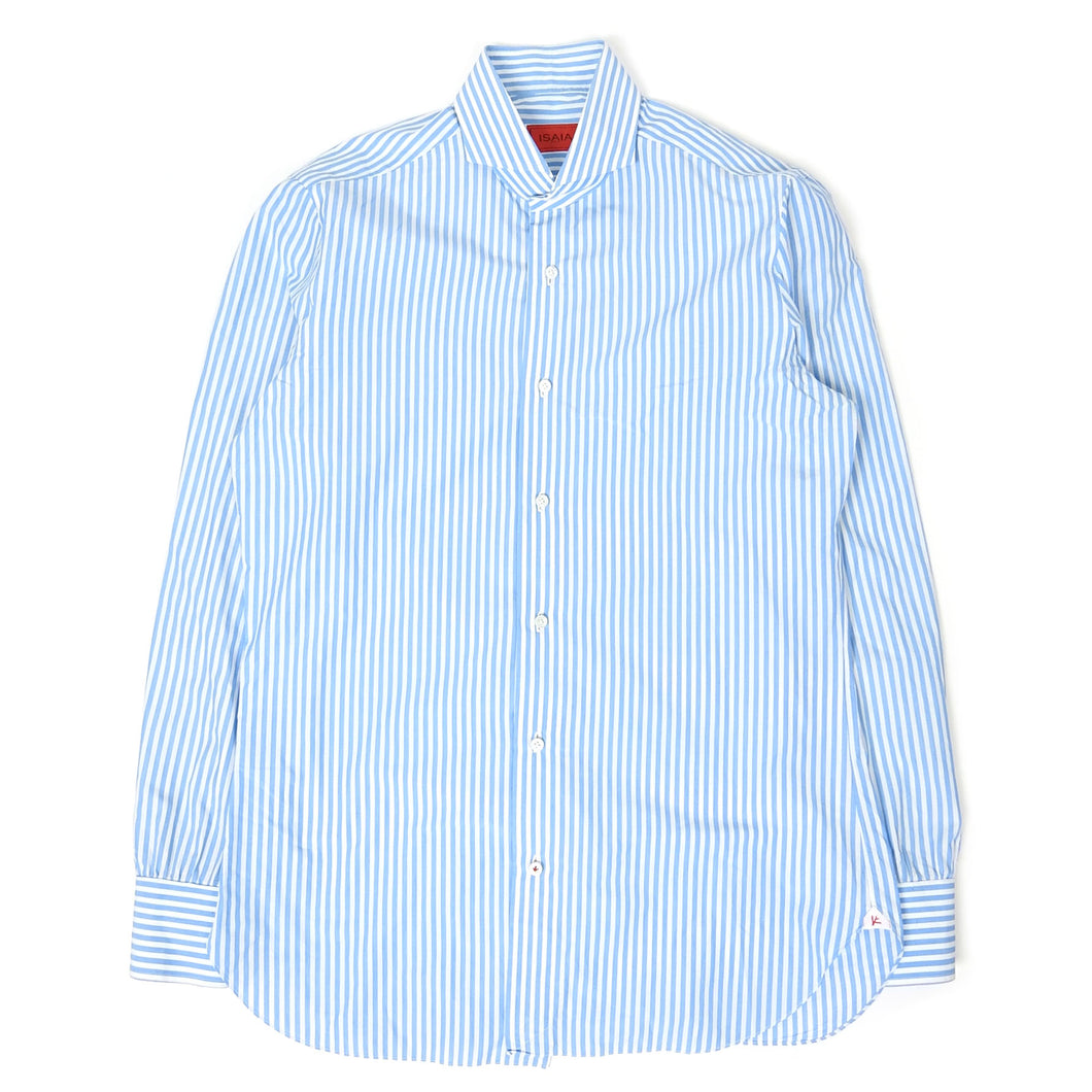 Isaia Striped Button Up Size Medium