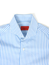 Load image into Gallery viewer, Isaia Striped Button Up Size Medium
