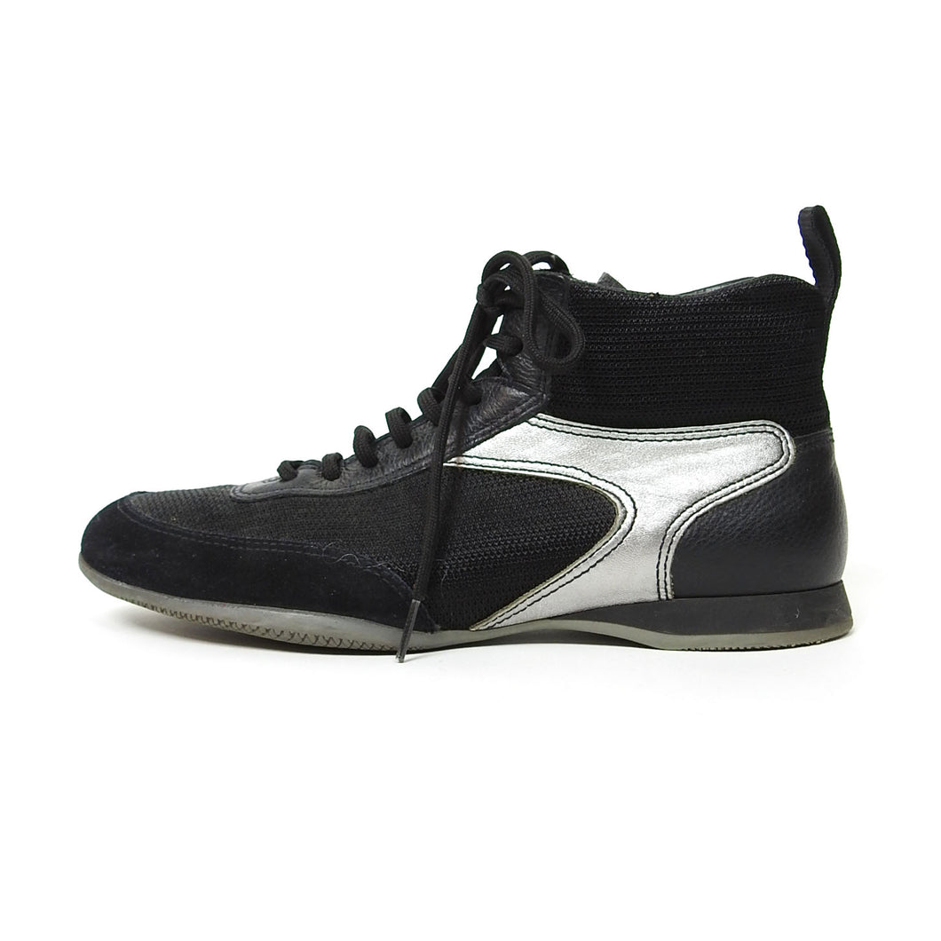 Prada High Top Sneakers Size 7.5