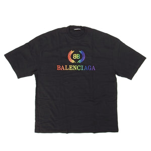 Balenciaga Rainbow Logo T-Shirt