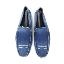 Load image into Gallery viewer, Tod’s Denim Drivers Size 9
