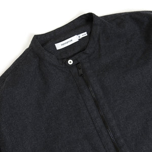 Nonnative Wool 1/2 Zip Shirt Size MEASURMENTS