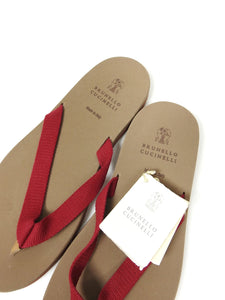 Brunello Cucinelli Flip Flops Size 42