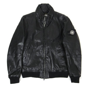 Stone Island A/W'11 Leather Jacket Size Large