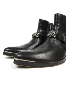 Gianni Versace Medusa Boots Size 41.5