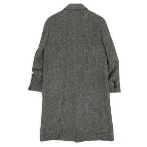 Officine Generale Herringbone Wool Coat Size 46