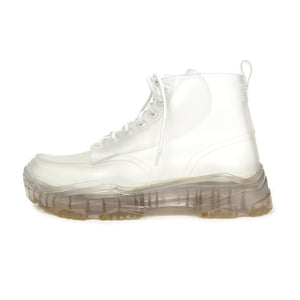 Dior Homme x Daniel Arsham Transparent Boots Size 43