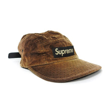 Load image into Gallery viewer, Supreme Velour Camp Hat
