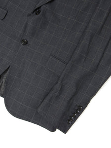 Gucci 2 Piece Check Wool Suit Size 52