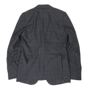 Gucci 2 Piece Check Wool Suit Size 52