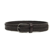 Load image into Gallery viewer, Anderson’s Woven Leather Belt Size 38
