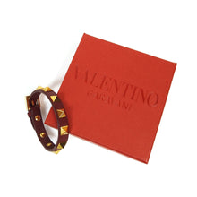 Load image into Gallery viewer, Valentino Studded Leather Bracelet
