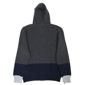 Kiton Cashmere Zip Hoodie Size 52