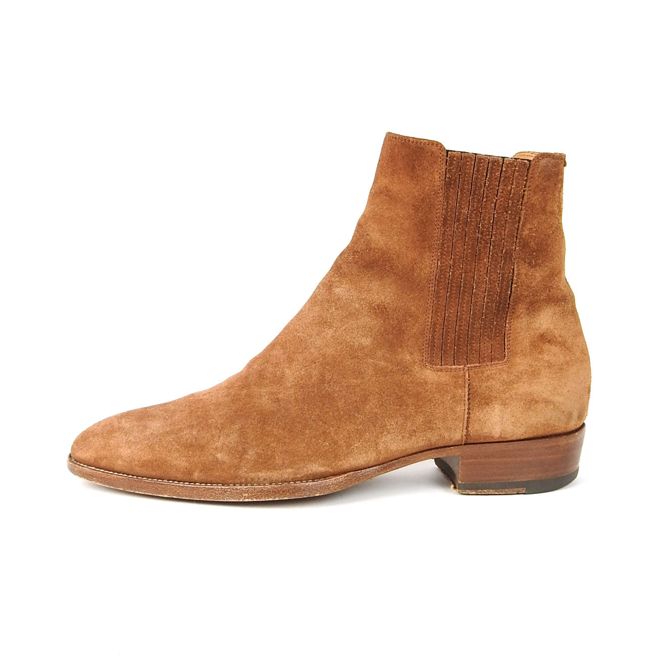 Saint Laurent Paris Suede Wyatt Chelsea Boots Size 42 – I Miss You MAN
