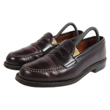 Load image into Gallery viewer, Alden Cordovan Leather Loafers Size 7.5
