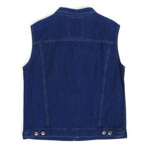 Brunello Cucinelli Denim Vest Size 54