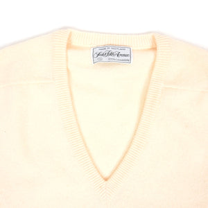 Saks 5th Avenue Cashmere V-Neck Sweater Size Small