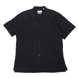 Oliver Spencer Camp Collar SS Shirt Size XL
