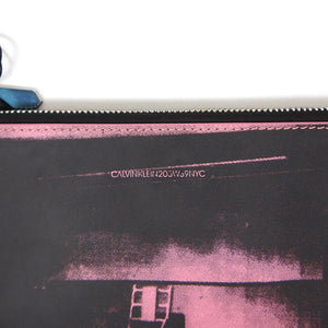 Calvin Klein CK205w39nyc Andy Warhol Leather Pouch