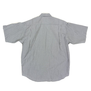 Balenciaga Credit Card Zip Up SS Shirt Size 37