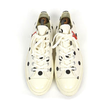 Load image into Gallery viewer, Comme Des Garçons PLAY x Converse Chuck 70s Size 10
