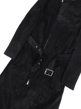 Load image into Gallery viewer, Y’s by Yohji Yamamoto Suede Coat Size XS
