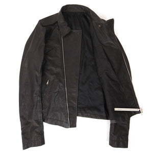 Rick Owens Limo F/W’11 Leather Jacket Size 50
