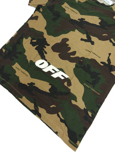 Off-White Camo Embroidered T-Shirt