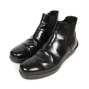 Prada Patent Leather Chelsea Boots Size 13